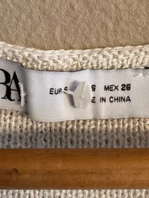 ZARA‎ Vest Buttoned Knit Top thumbnail 5