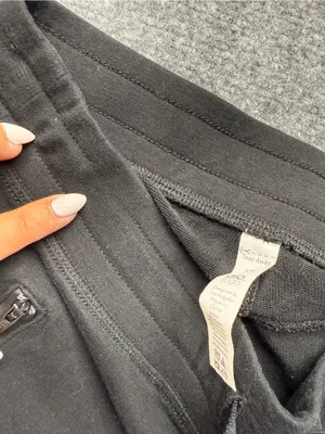 Alo Yoga Women’s XS Athletic Black Urban Moto Sweatpants thumbnail 8
