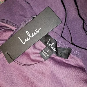 NWT Lulu's Womens Dusty Purple Forevermore Skater Dress Large‎ thumbnail 4