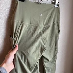 Lululemon Align High Rise Pant with Pockets 25" Rosemary Green thumbnail 10