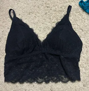 Gilly Hicks By Hollister Black NWT Bralette thumbnail 1