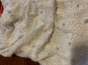 Windsor Homecoming Dress White Beaded thumbnail 3