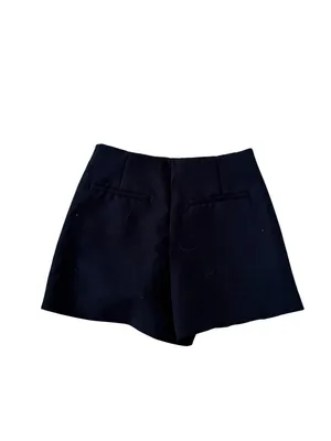 ZARA Black Mini Skirt Skort Size XS Womens thumbnail 2