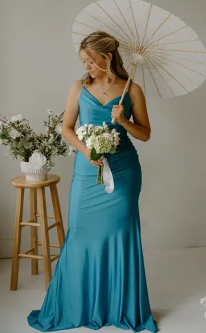 Prom Dress Blue thumbnail 1