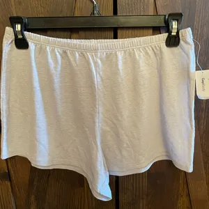 NWT Gap Linen  Gray Pajama Shorts thumbnail 5