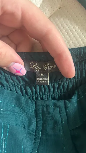 Lily Rose Emerald Green Square Neck Mini Dress thumbnail 3