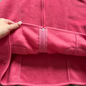 Basic editions XL pink fleece vest thumbnail 3