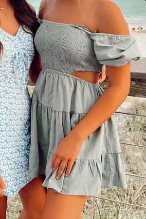 Windsor Olive Green Dress thumbnail 1