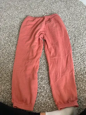 Marine Layer Sweatpants Joggers Coral Orange Pink Lounge Soft Travel S thumbnail 4