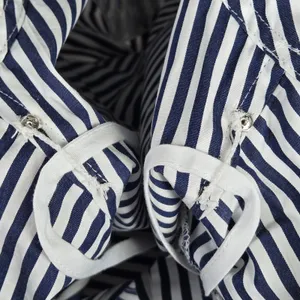 J. Crew Delilah dress striped cotton poplin‎ CJ495 S NWT Short Sleeve Blue White thumbnail 8