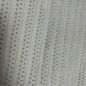 NWT‎ Madewell Ivory Pointelle-Stitch Mockneck Sweater Size XXS thumbnail 5