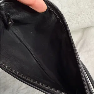 y2k COACH Black Leatherware Wristlet thumbnail 7