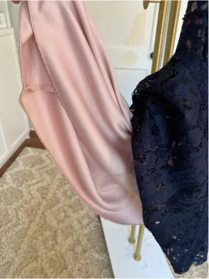 Speechless Navy‎ Mini Dress Lace Formal Romantic Parisian Boho Quiet Luxury S thumbnail 5