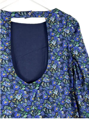 NWT Free People The Avenue Floral Cotton Babydoll Cottagecore whimsy Dress NEW thumbnail 7