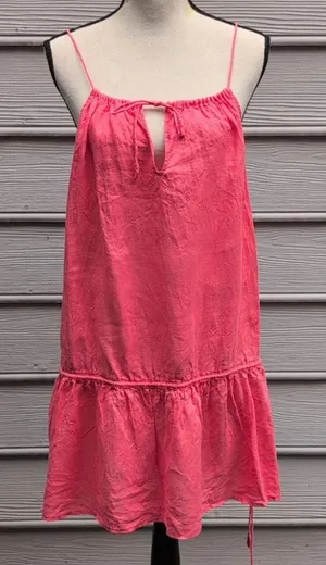 J. Crew Linen Getaway Dress | J. Crew Sleeveless Drop Waist Sleeveless Dress thumbnail 1