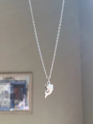 Handmade fully stainless steel koi fish simple necklace🌀🐟 thumbnail 2