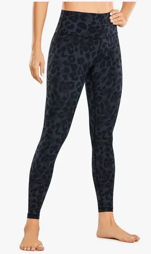 CRZ yoga leopard print 7/8 leggings thumbnail 1