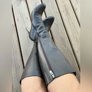 Halogen Elegant genuine leather Knee-High Boots🍂🍂🍂 thumbnail 9