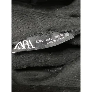 Zara Women's Black Turtleneck Long Sleeve Pullover Sweatshirt Sweater Top Size L thumbnail 4