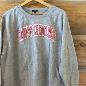 Dry Goods Graphic Pullover Sweatshirt Gray Size M thumbnail 2