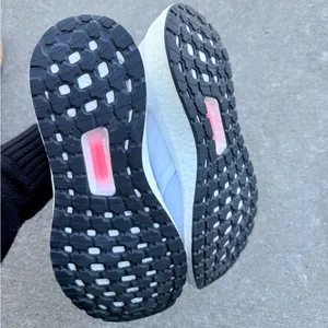 adidas Ultraboost Running Shoes White with Black Outsole thumbnail 6