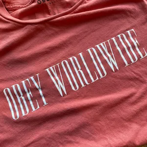 Obey Worldwide Tee Shirt Top thumbnail 3