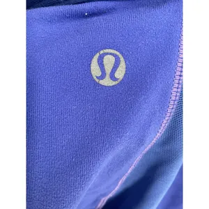 Lululemon Womens Tank Top Purple Blue Racerback Shelf Bra Size 6 thumbnail 5