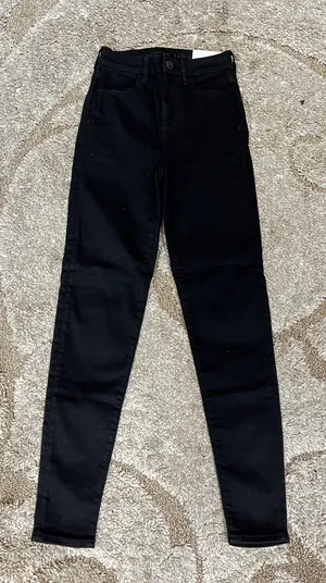 American Eagle Black Curvy Jeans thumbnail 2