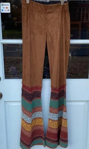 Judith March Boho wide legs pants size large thumbnail 1