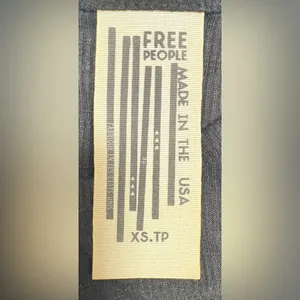 Free People Black Sleeveless‎ Tank Top Size Extra Small EUC thumbnail 3