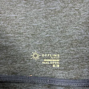 Offline By Aerie Skirt Womens Medium Blue Flecked Athletic Midi Pull‎ On thumbnail 3