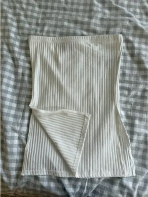 Edikted Dekota Slit Rib Top White thumbnail 2
