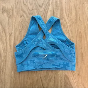 Gymshark Blue Women's Swim Top thumbnail 2