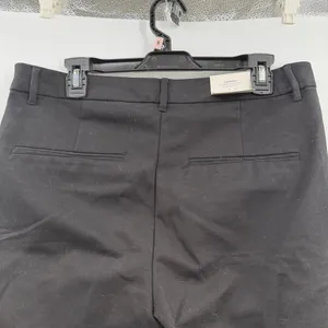 Old Navy Cropped Plus Court Pants 12 Black NWT High Rise Wide Leg thumbnail 4