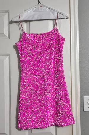 Dillard's Allison And Kelly Sequin Mini Dress thumbnail 1