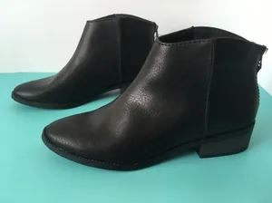 Black Ankle Boots, Size 9 1/2 thumbnail 4