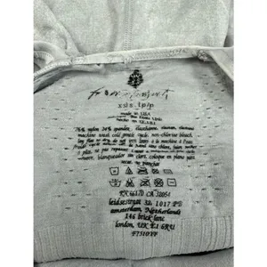 Free People Good Karma Runsie Ice Grey Women’s XS/Small thumbnail 5