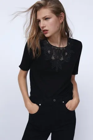 ✨Zara Soft Feel Lace Top✨ thumbnail 1