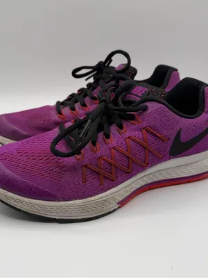 Nike Air Zoom Pegasus 32 6.5Y Purple Pink Black Running Shoes 759972-500 thumbnail 3