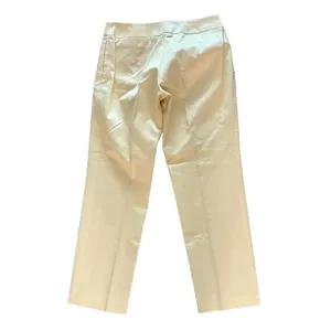 NWT Vintage BCBG Maxazria Women’s 6 Cream Straight Leg Flat Front Capri Pants‎ thumbnail 5