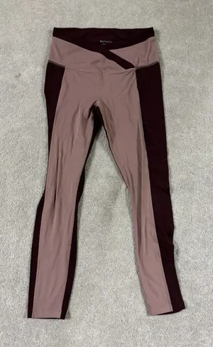 Athleta‎ Women's Size S Chroma 7/8 Ultra Tight Burgundy / Pink 487675 thumbnail 1