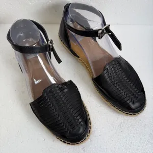 DV by Dolce Vita for Target Espadrille Strap Sandals Shoes Women's 8.5 Black thumbnail 1