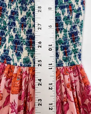 918 Angie XL Floral Patchwork Boho Midi Dress thumbnail 12
