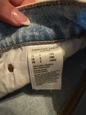 American Eagle Strigid Stovepipe Jeans High-Waisted thumbnail 5