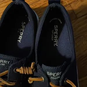 Sperry Top-Sider Slip on Boat Shoes Women 7.5 Navy Blue Ladies STS81904 thumbnail 3