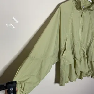 Free People Namaslay tiered ruffle jacket size M thumbnail 9