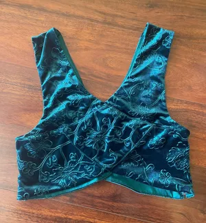 Altar'd State Velvet Tank Top thumbnail 1