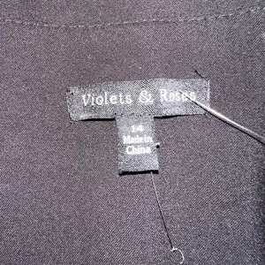 Violets & Roses Wrap Dress - NWOT - Size 14 thumbnail 7