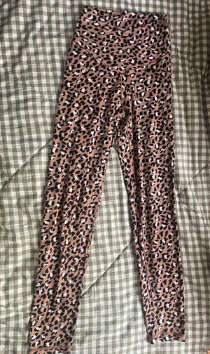 Aerie Crossover Cheetah Leggings thumbnail 1