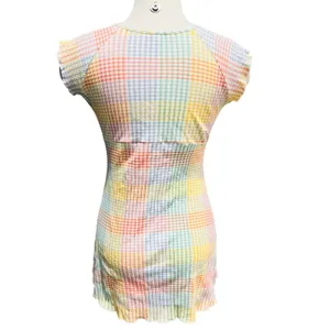 LoveShackFancy Zoie Printed Mini Dress Size Large thumbnail 7